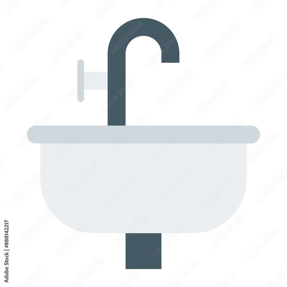 Sink flat icon Sink flat icon
