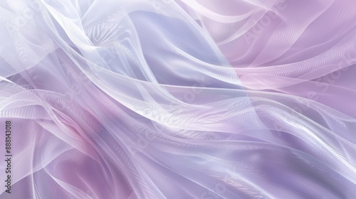 Abstract wallpaper with soft lavender and pink hues flowing curves serene backdrop