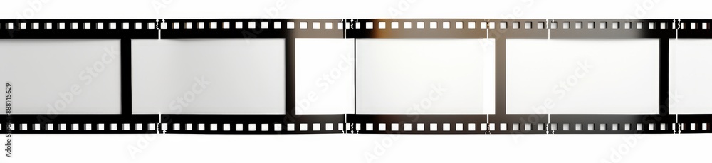 This high-resolution 4K image showcases a sharp focus on the filmstrip's detail, highlighting the individual frames and their potential for storytelling. This high-resolution 4K image showcases a sharp focus on the filmstrip's detail, highlighting the individual frames and their potential for storytelling.