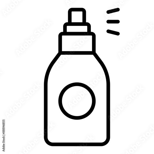 Deodorant line icon