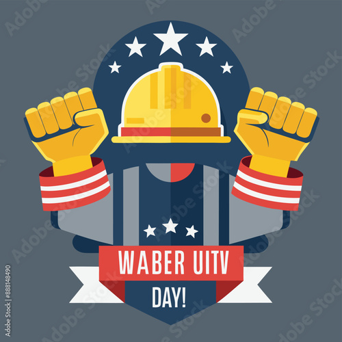 Happy Labor day Logo