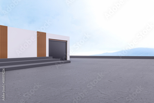 Modern Minimalist Building Exterior