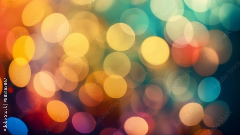 Vibrant bokeh lights perfect for a lively atmosphere Vibrant bokeh lights perfect for a lively atmosphere