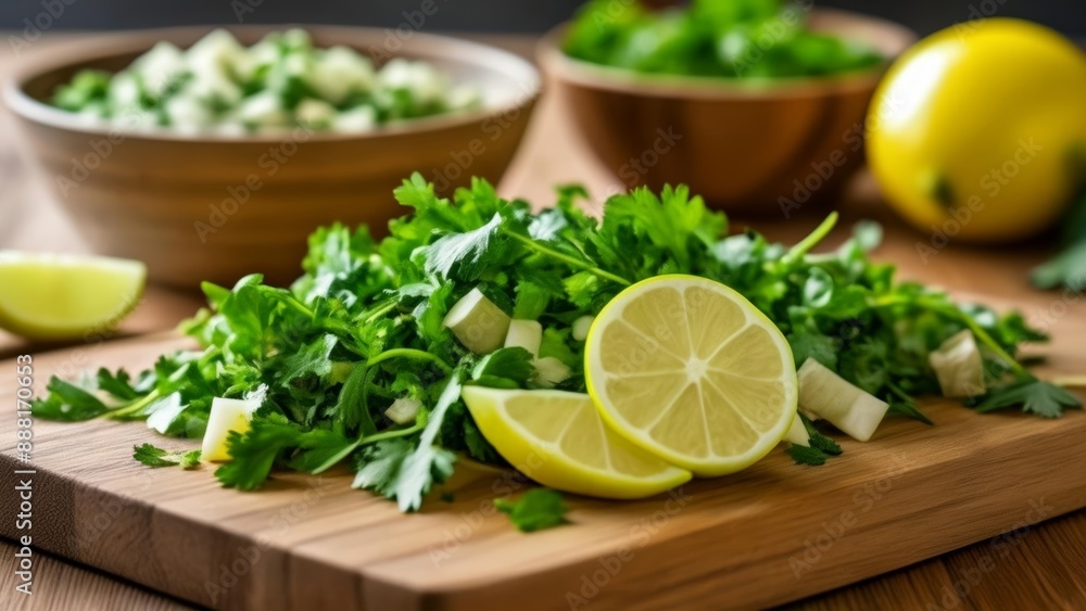 Freshly squeezed citrus and herbs for a zesty twist Freshly squeezed citrus and herbs for a zesty twist