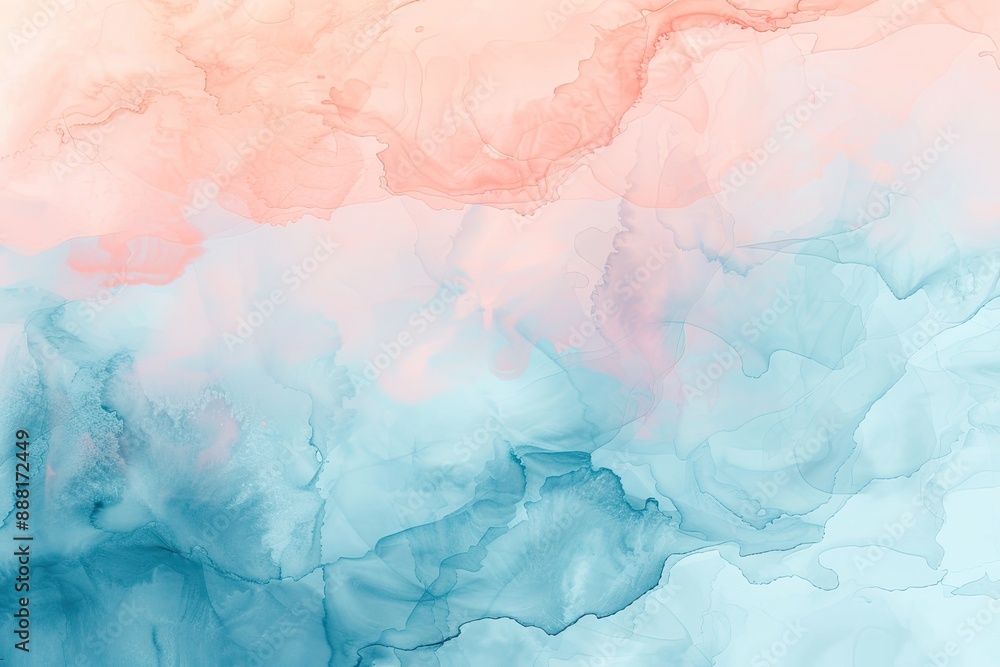 Soft watercolor abstract in pastel shades with delicate patterns and a dreamy ambiance Soft watercolor abstract in pastel shades with delicate patterns and a dreamy ambiance