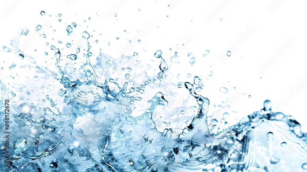 blue water splash background blue water splash background