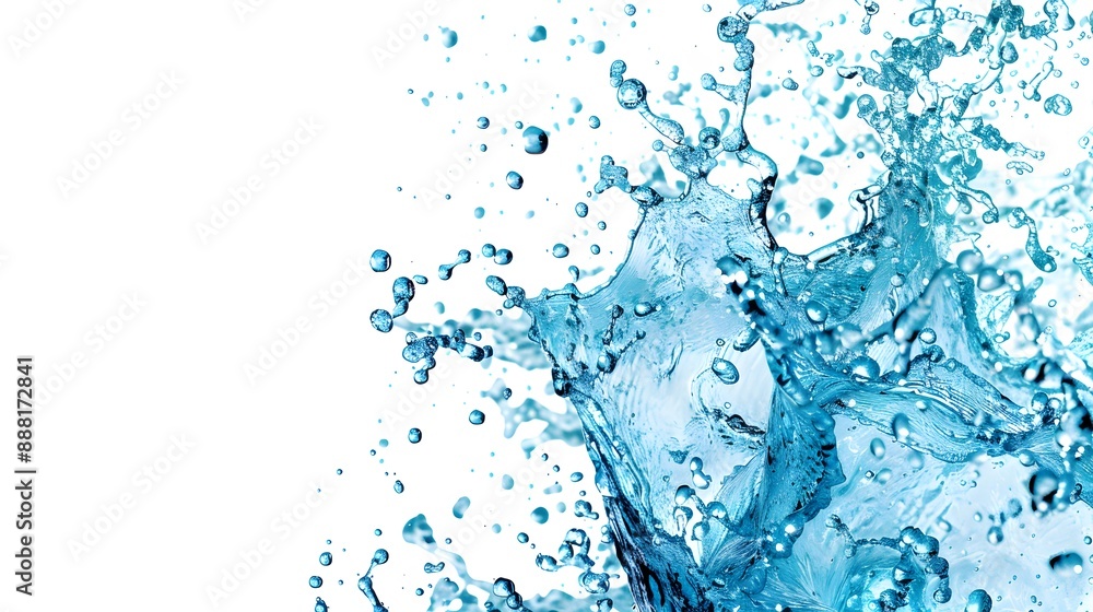 blue water splash background blue water splash background