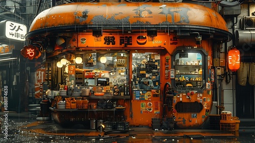 Rustic French creperie savory galettes sweet crpes filled Nutella fresh berry served cider or caf au lait depicted hyper realistic detail against backdrop of cobblestone street quaint Parisian