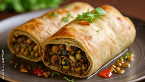  Deliciously rolled stuffed with flavor