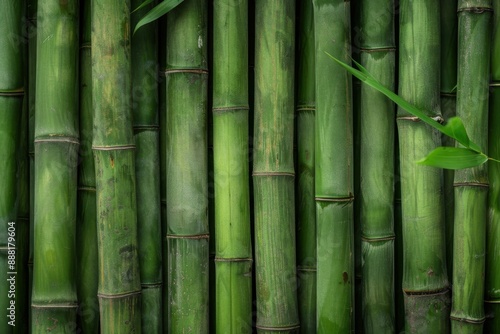 Natural bamboo pattern as a backdrop for designs and textures with organic feel - full frame close-up of bamboo plant material for wallpaper or backgrounds