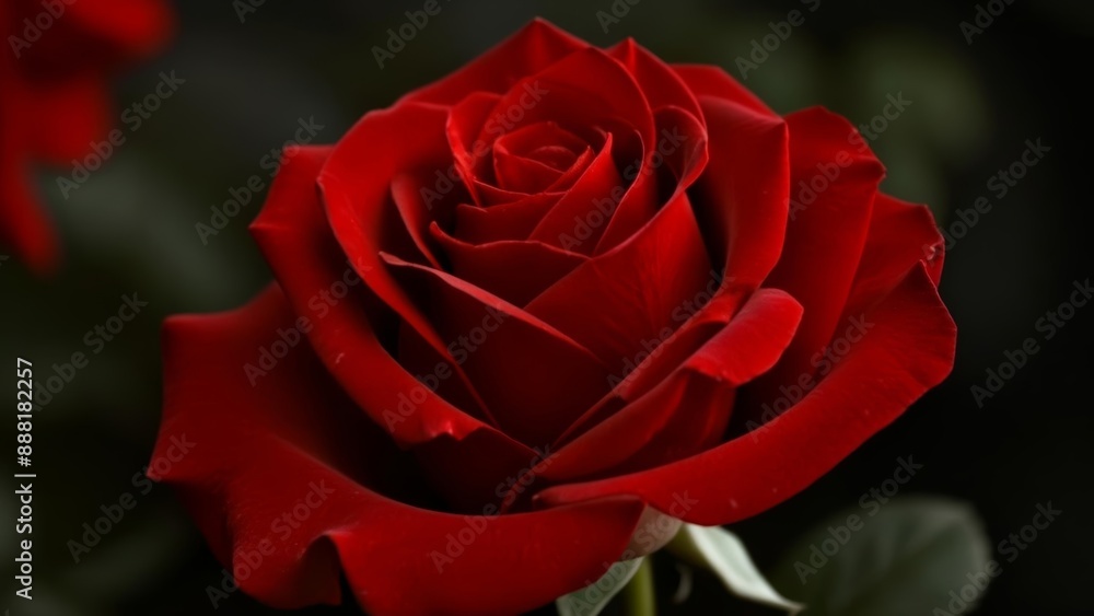 Blooming beauty in vibrant red Blooming beauty in vibrant red