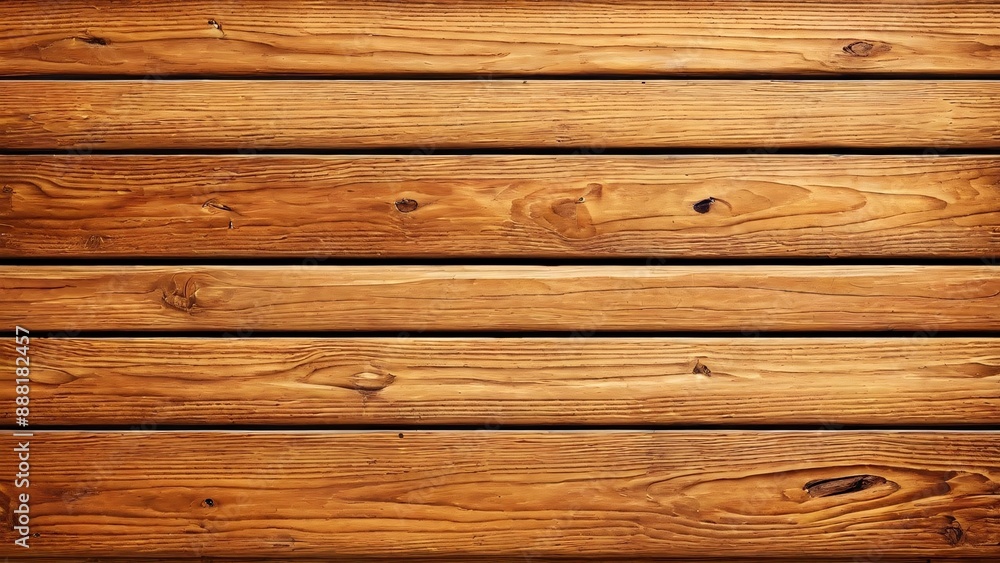Brown realistic wooden board Brown realistic wooden board