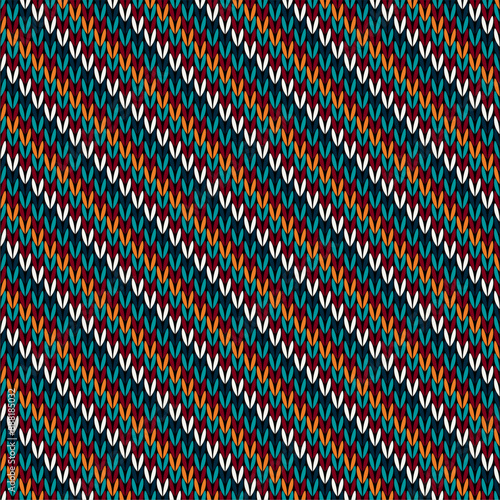 Knitted background pattern wallpaper knitting decorative print handmade textile knitting handiwork 