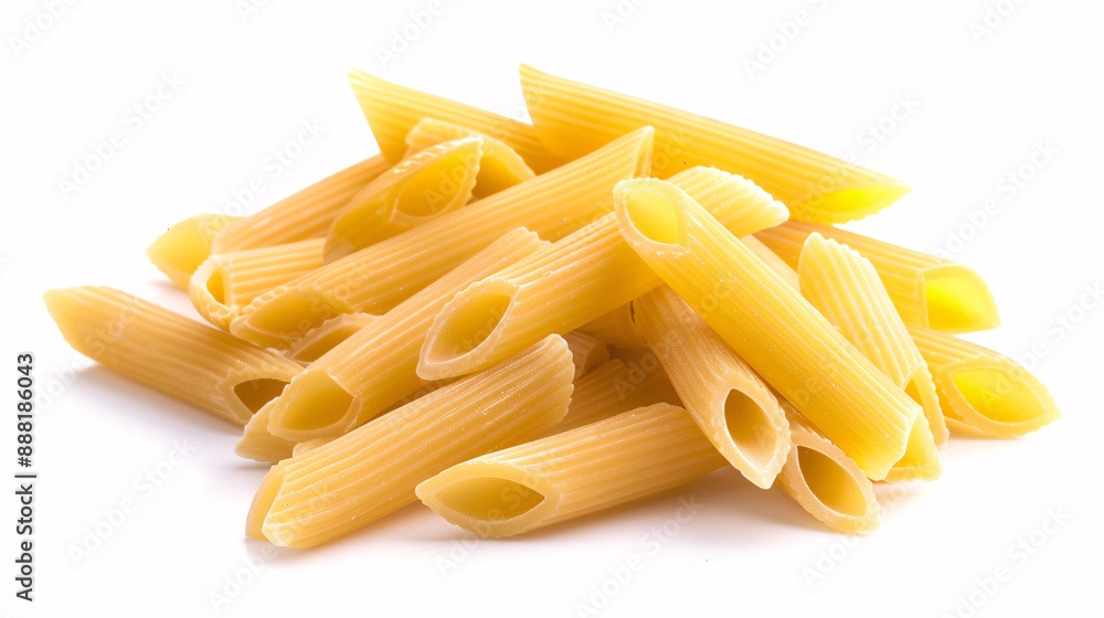 a pile of pasta on a white background a pile of pasta on a white background