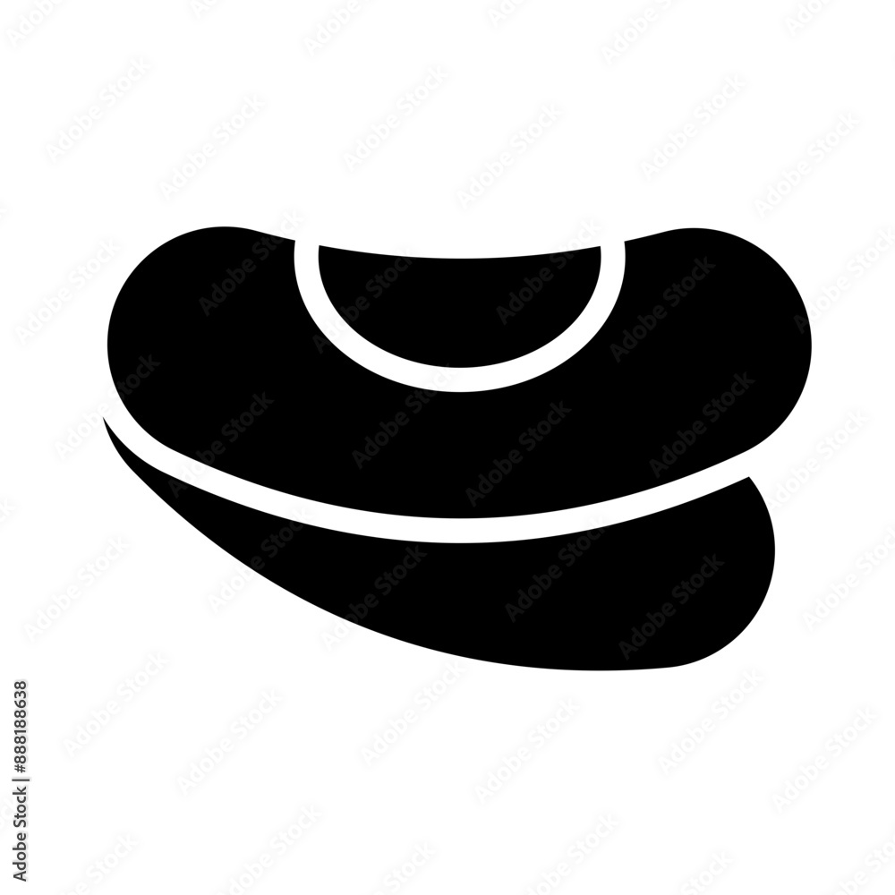 Beans Vector Glyph Icon Design