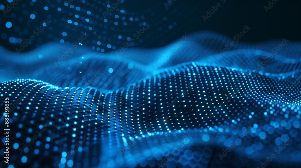 Blue data technology plexus wallpaper Blue data technology plexus wallpaper