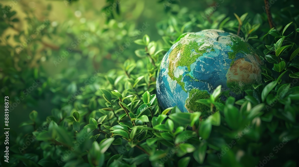 Earth Day or World Wildlife Day concept. Save our planet, protect green nature. Earth Day or World Wildlife Day concept. Save our planet, protect green nature.