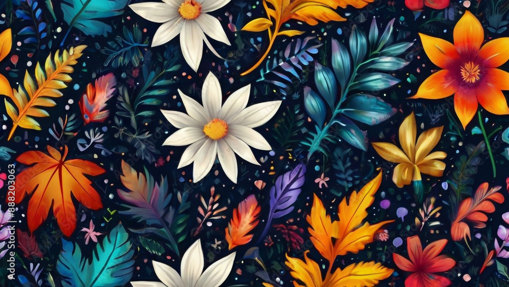 Abstract Floral Pattern Abstract Floral Pattern