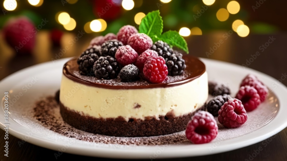 Delicious dessert ready to be savored Delicious dessert ready to be savored