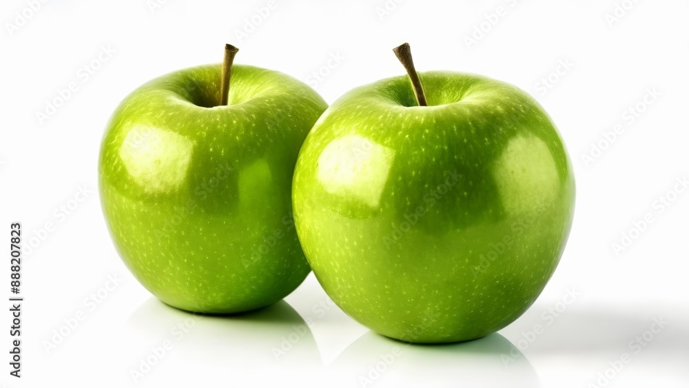 Fresh ripe apples ready for a healthy snack Fresh ripe apples ready for a healthy snack