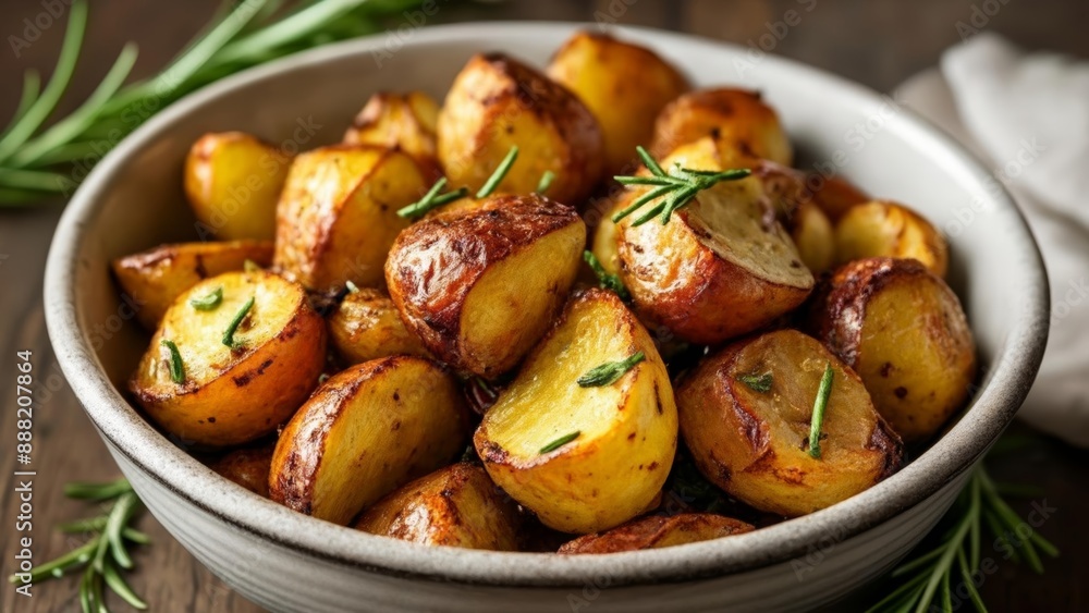 Deliciously roasted potatoes seasoned to perfection