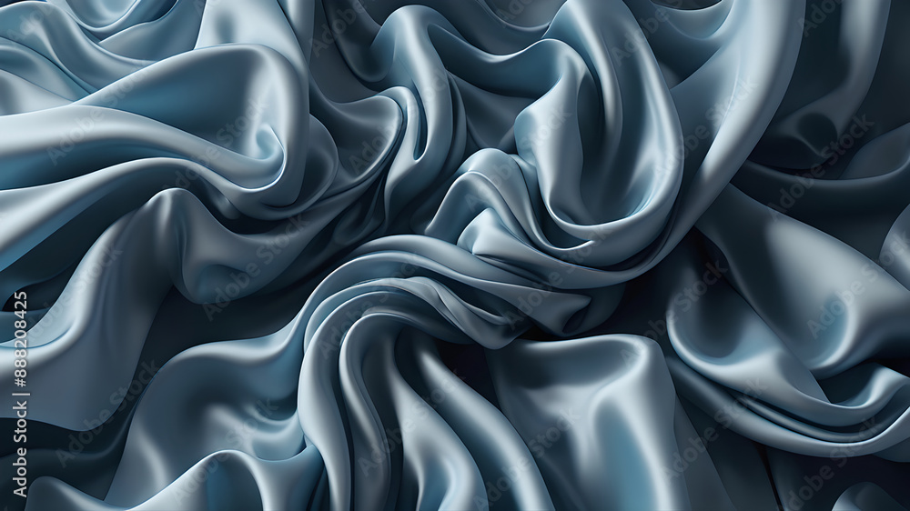 light blue fabric on a light blue background. background texture light blue fabric on a light blue background. background texture