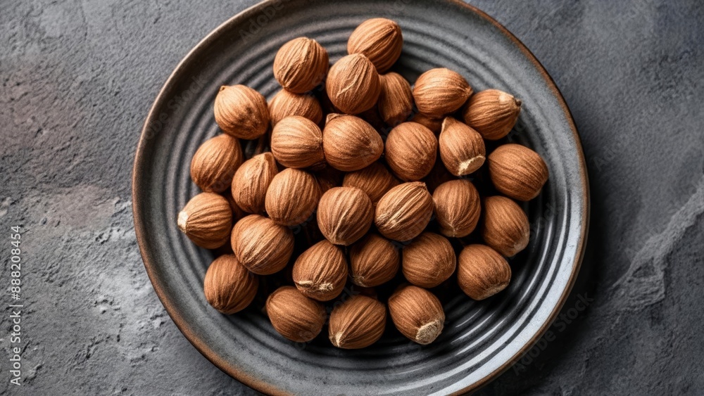 Nutty delight A bowl of almonds ready to be savored Nutty delight A bowl of almonds ready to be savored