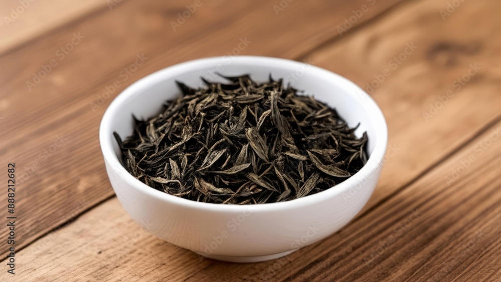 Aromatic herbs in a bowl ready to enhance your culinary creations Aromatic herbs in a bowl ready to enhance your culinary creations