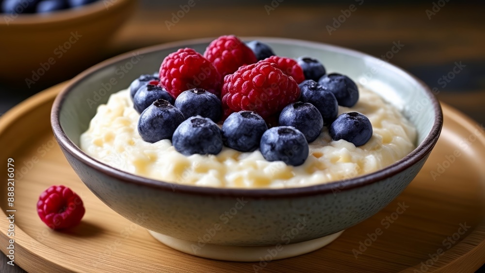 Fresh berries and cream a delightful treat Fresh berries and cream a delightful treat