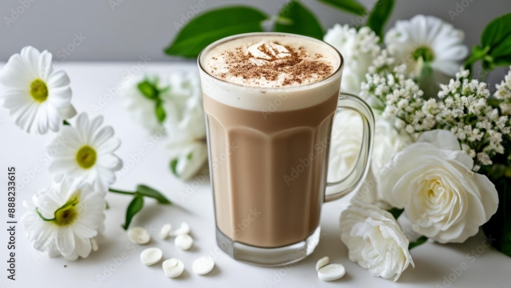 Sip into a cozy moment with a warm cup of cocoa Sip into a cozy moment with a warm cup of cocoa
