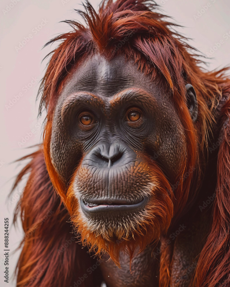 Obraz premium Portrait of Orangutan