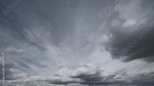 storm clouds lapse