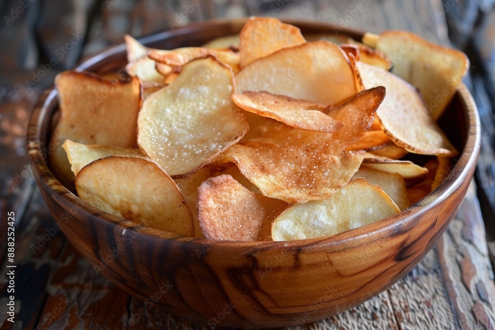 Crispy cassava chips increase hunger Crispy cassava chips increase hunger