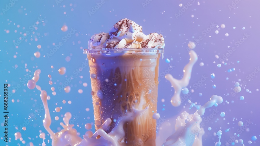 coffee with ice coffee with ice
