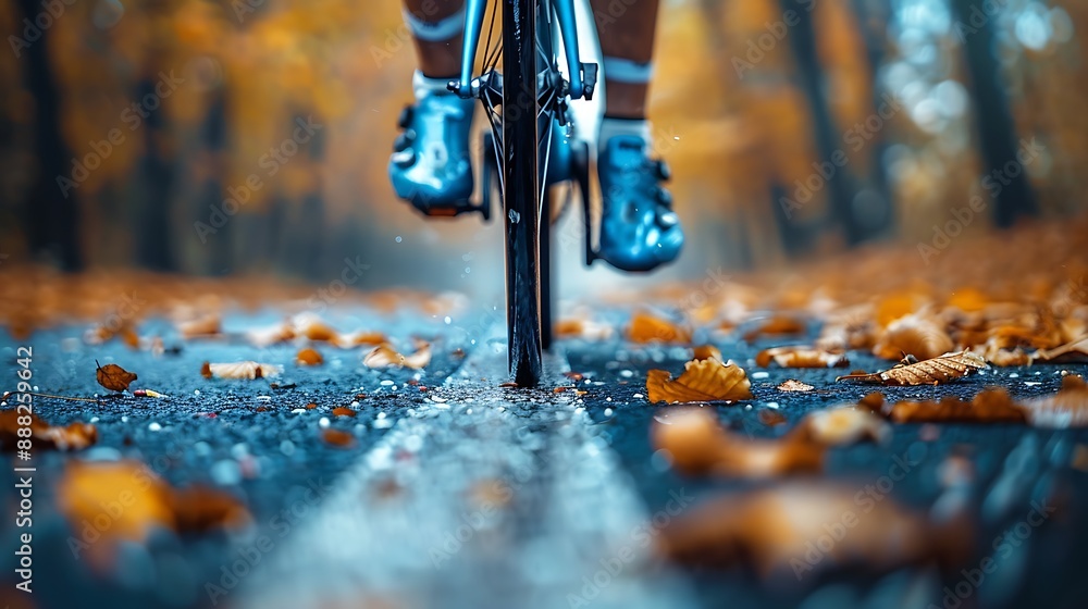 Legs of a track cycling cyclist at a bicycle racing competition with blur from speed of the cycle Legs of a track cycling cyclist at a bicycle racing competition with blur from speed of the cycle