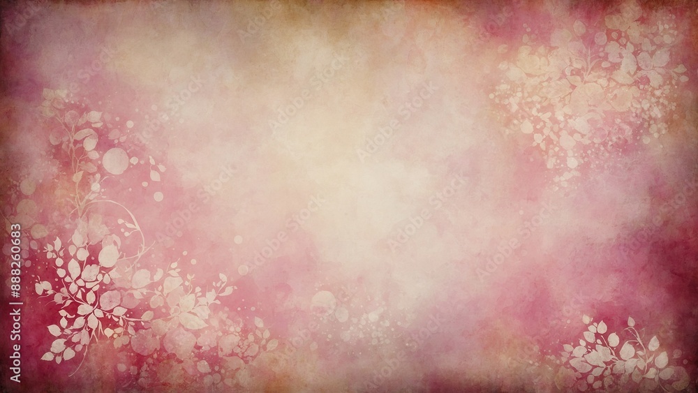 Pink grunge watercolor background Pink grunge watercolor background