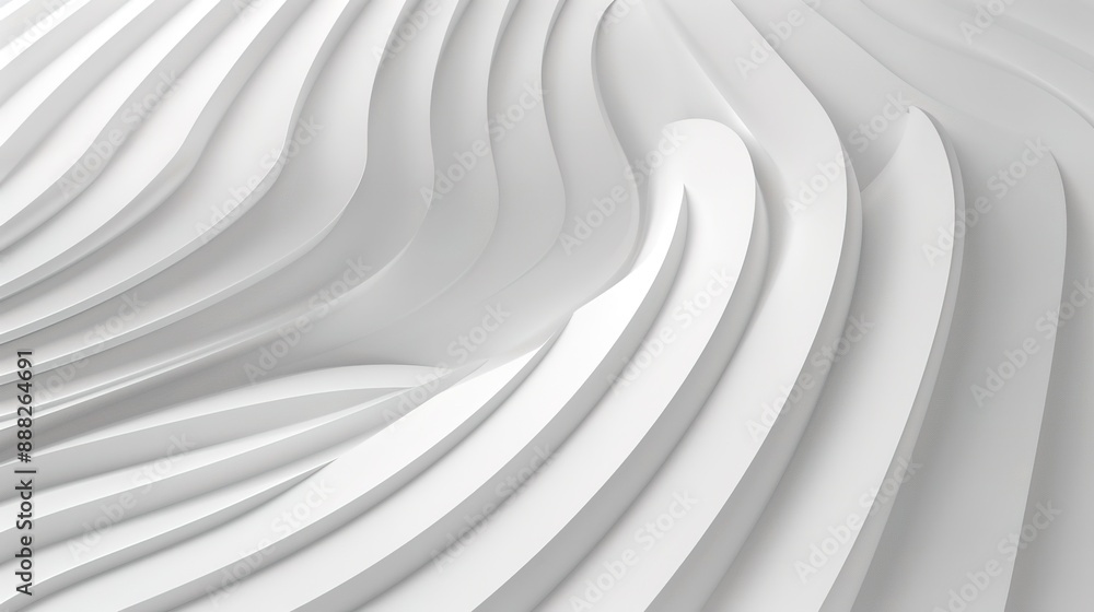 Abstract White Curved Lines Abstract Background Abstract White Curved Lines Abstract Background