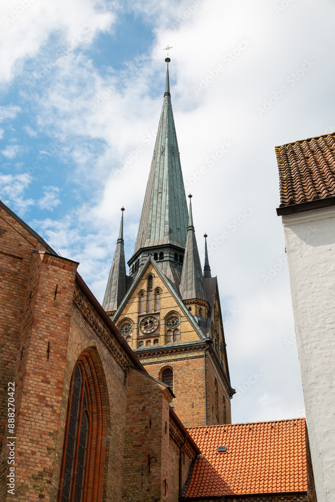 Fototapeta premium St. Nicholas Church (St. Nikolaikirche) Flensburg Schleswig-Holstein Germany