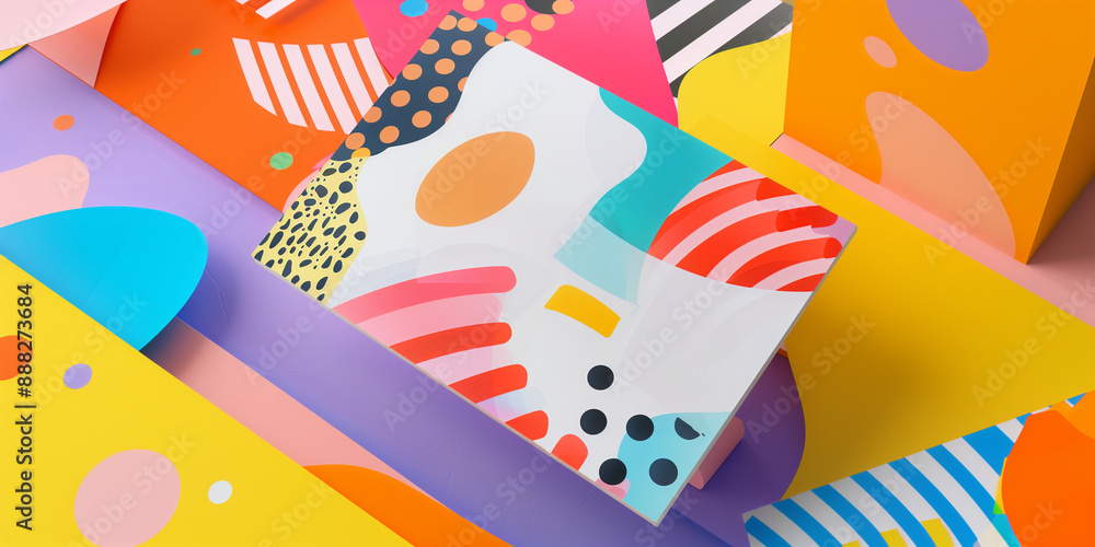 Creative Business Card Mockup with Vibrant Artistic Design on Colorful Abstract Background – Perfect for Artists and Designers Creative Business Card Mockup with Vibrant Artistic Design on Colorful Abstract Background – Perfect for Artists and Designers
