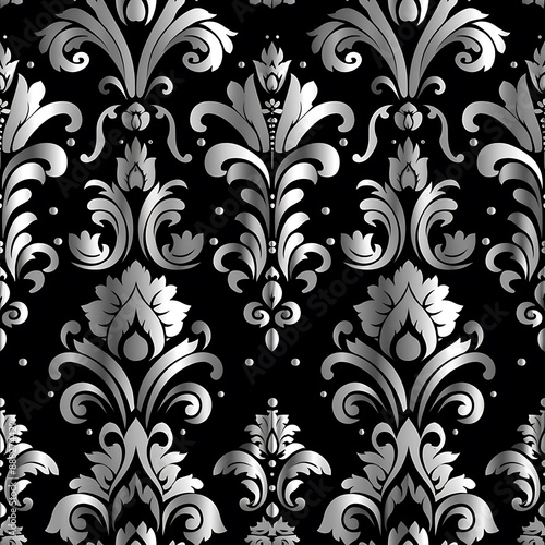 Pattern Name: Ornate Floral Elegance