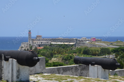 Havanna, Kuba, Festung, Castillo de los Tres Reyes del Morro photo