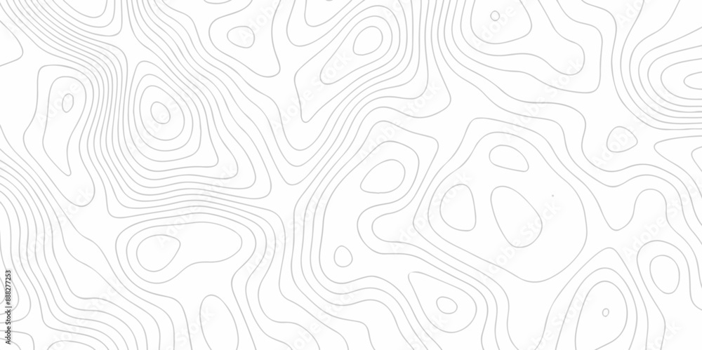 Vector white wave line geography landscape Topo contour map on white background. Geographic mountain relief diagram line wave carve pattern. Topographic world map contour lines map texture. Vector white wave line geography landscape Topo contour map on white background. Geographic mountain relief diagram line wave carve pattern. Topographic world map contour lines map texture.