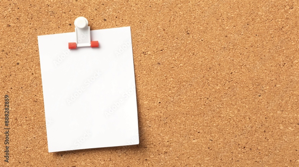 clean white poster on a corkboard, perfect for pinning important notes, schedules, or creative ideas, blending simplicity with functionality in a workspace or home setting clean white poster on a corkboard, perfect for pinning important notes, schedules, or creative ideas, blending simplicity with functionality in a workspace or home setting