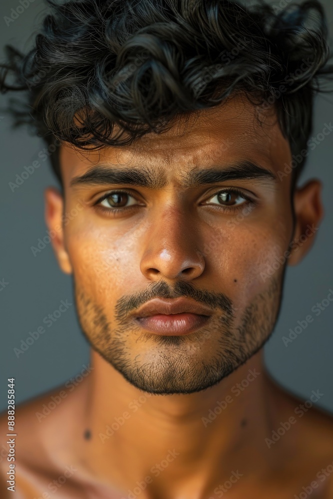 man wearing a crisp white collared shirt, perfect for corporate headshots or fashion editorials man wearing a crisp white collared shirt, perfect for corporate headshots or fashion editorials