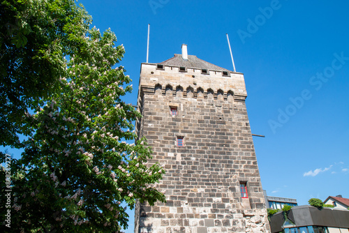 medieval tower Schelztorturm Esslingen am Neckar Baden-Wuerttemberg (Baden-Württemberg) Germany photo