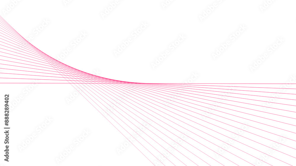 Red color wavy curve lines background 4K illustration.
Red color wavy curve lines background 4K illustration.