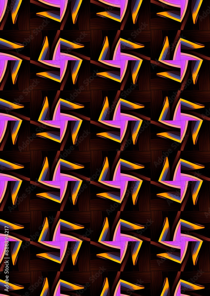 Swastik pattern Swastik pattern