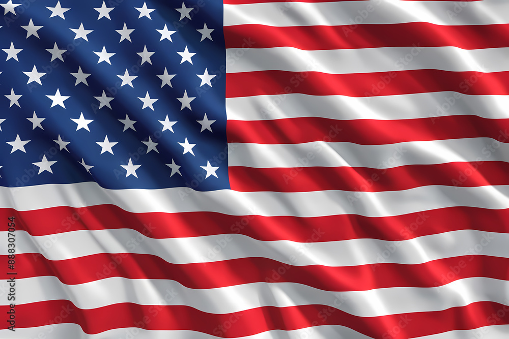 United States Flag Waving United States Flag Waving