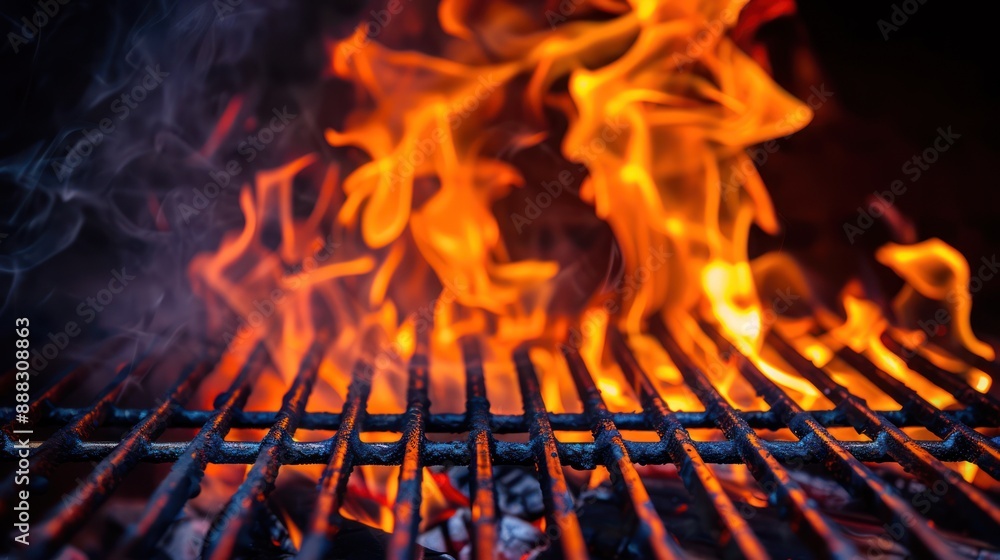 Hot Grill Ready for Cooking Hot Grill Ready for Cooking