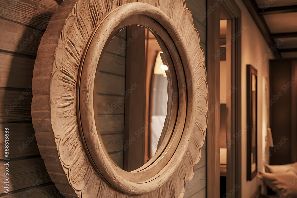 Fototapeta premium mirror on wall